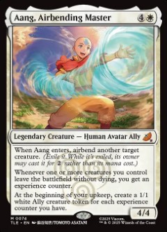 Aang, Airbending Master Avatar- The Last Airbender Eternal